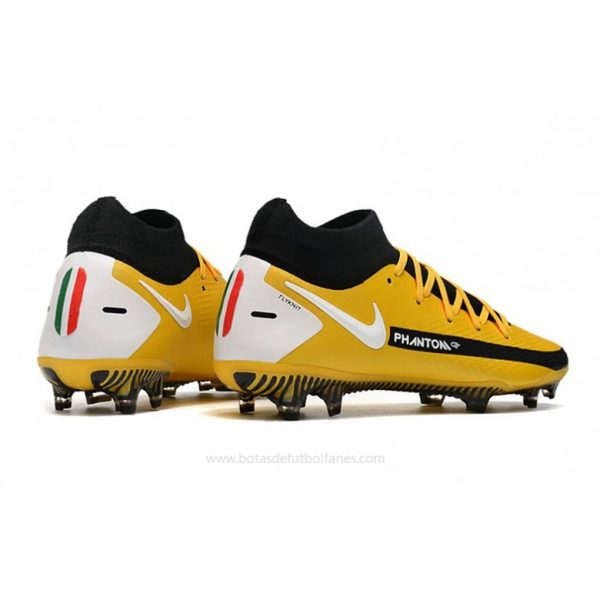 Nike Phantom GT Elite DF FG Oro Negro Vit